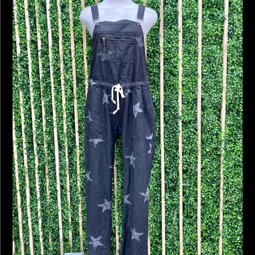 Medium Star Denim Overall